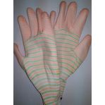 Перчатки облитые полосатые