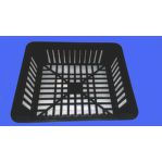 Технологический ящик без поддона черный 7*21*25 см