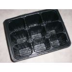 Кассеты 9-ти местные 18,5*14*6,5 см