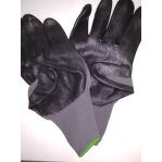Перчатки облитые черные